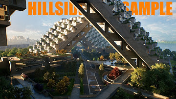 Exploring The Hillside Sample In Unreal Engine 5.2