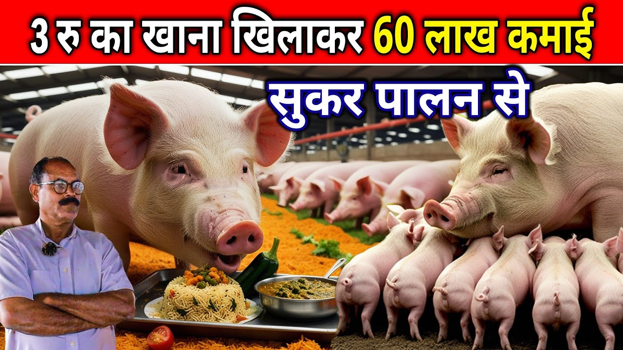 PIG FARMING।। HOTEL WEST खिलाकर 60 लाख कमाई 