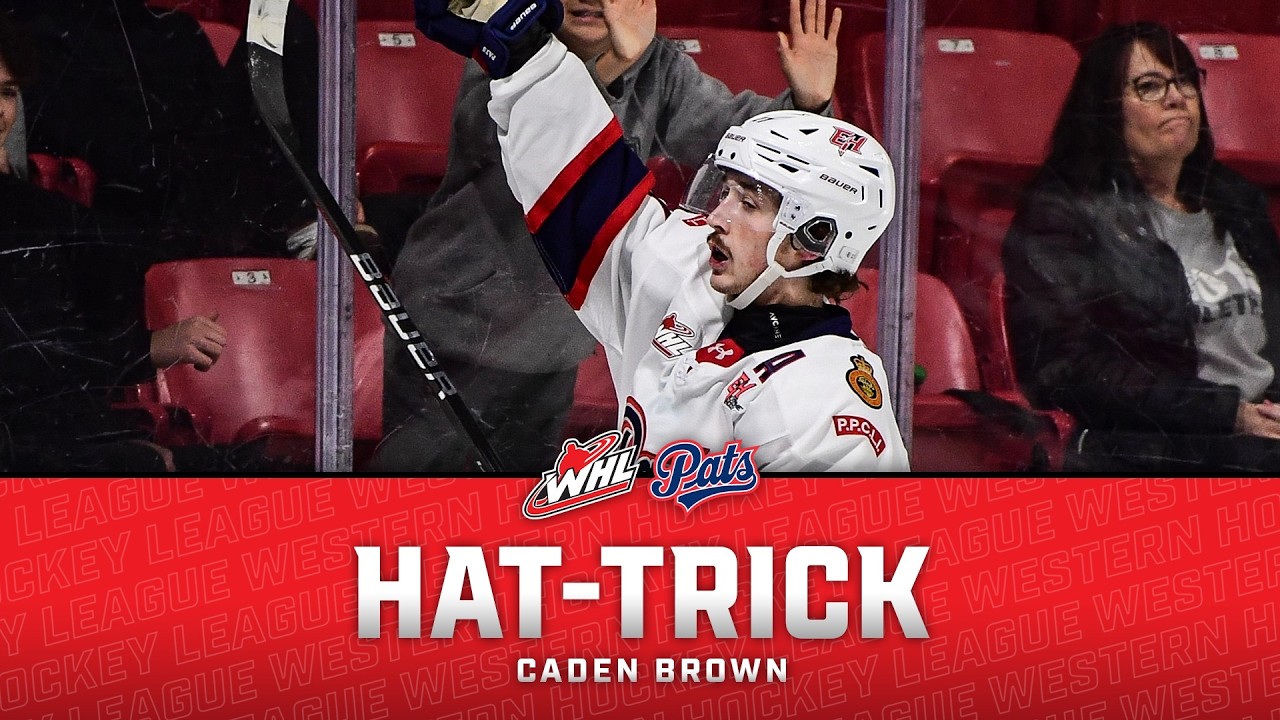 WHL Hat-Tricks – Caden Brown