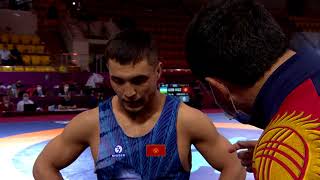 BRONZE GR - 67 kg: M. RAKHMATOV (UZB) v. A. ISMAILOV (KGZ)