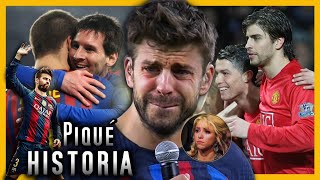 Engañó a Shakira pero JAMAS al Barcelona | PIQUÉ HISTORIA