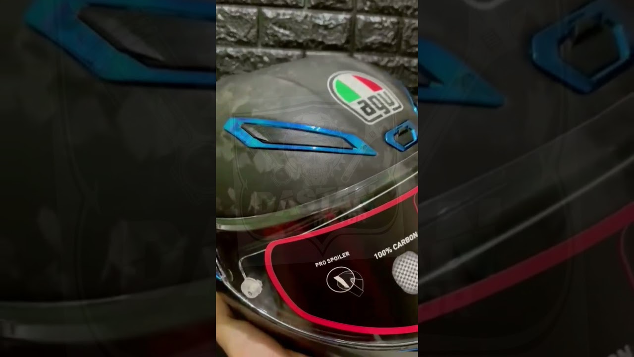 Helmet Agv Pista Gp Rr Futuro Forged Carbon 2021 - YouTube