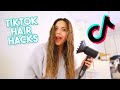 Testing Viral TikTok Hair Hacks!