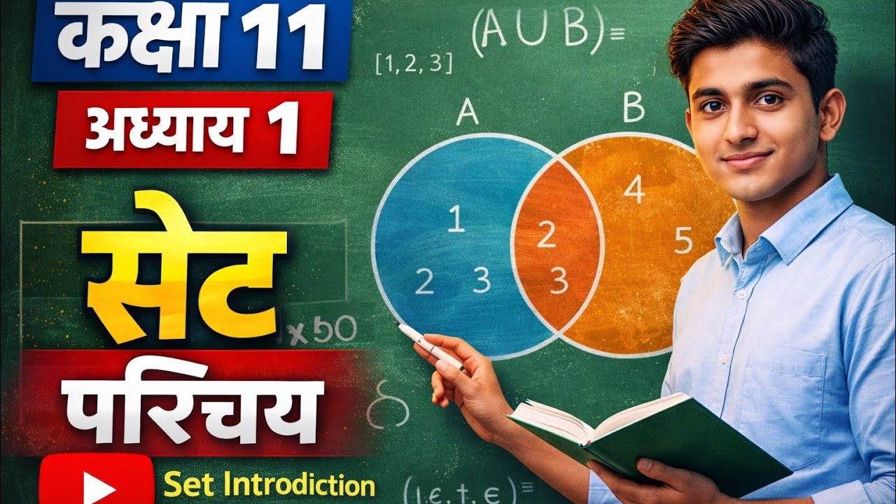 🔥🔥Class 11th Maths chapter 1 समुच्चय (sets) one shot introduction ...