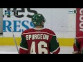 Wild explode for three goals in 80 seconds
