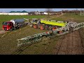 The beast 36m  claas xerion 4000 saddle trac  kaweco semi trailed 30 000l 