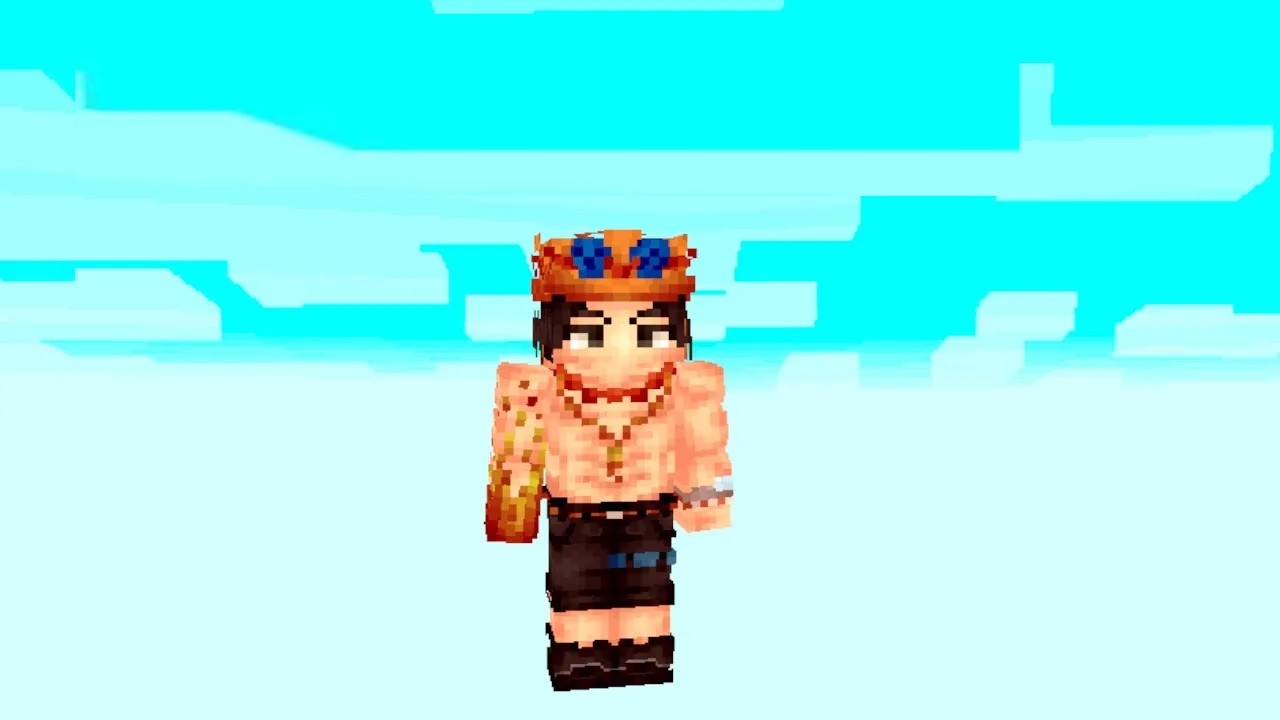 Portgas D Ace Skin / Minecraft One Piece Skin / by Captain_D - YouTube