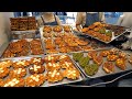 펄슈가 반죽! 달달한 와플 공장 / pearl sugar dough! sweet waffle factory - korean street food