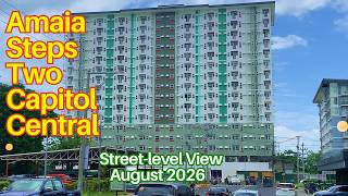 Amaia Steps Two Capitol Central - Street-level View (August 2026) | Bacolod Constructions Update