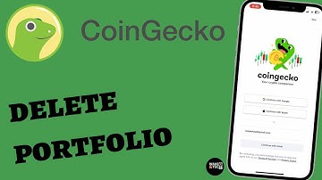 How to Delete Portfolio on CoinGecko (iOS) – Step-by-Step Tutorial