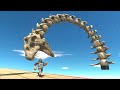 Who can Escape from Skeleton Road - Animal Revolt Battle Simulator