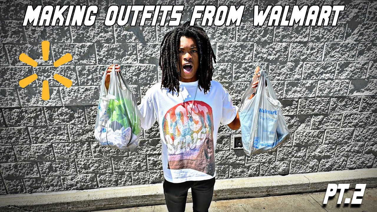 Making outfits from Walmart pt.2|🔥
