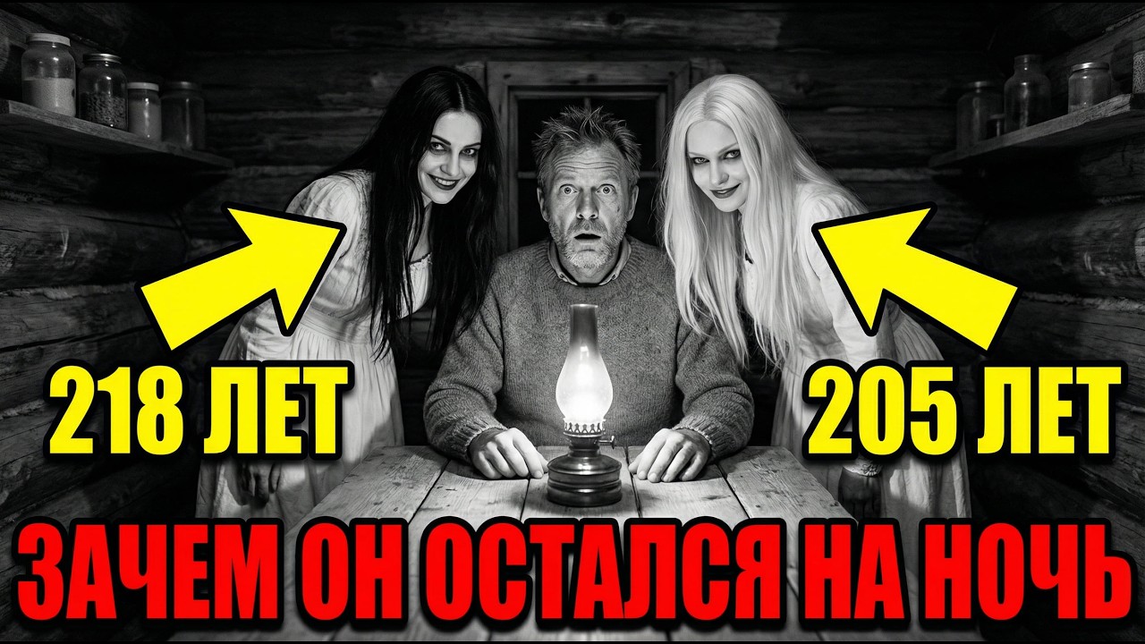 Охотник нашёл в тайге избу с ДВУМЯ СЁСТРАМИ, которым НЕ СТАРЕЮТ уже 200 ЛЕТ