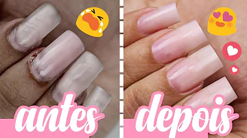 Como é feita a manutenção da unha de porcelana?