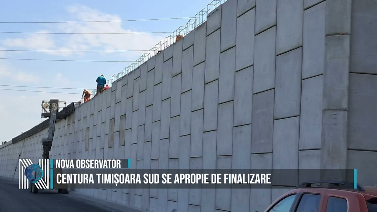 Centura Timișoara Sud se apropie de finalizare