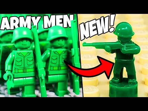 لقد قمت ببناء مجسمات جنود ليغو الجديدة