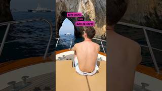 BATE E VOLTA PARA A ILHA DE CAPRI #viagem #dicasdeviagem #italia #veraoeuropeu #nomadedigital #praia