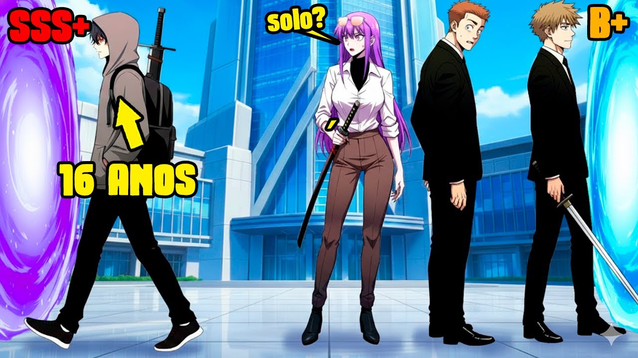 Quando Um Gênio de 16 Anos Enfrenta Masmorras Sozinho Que Até as Guildas Mais Fortes Temem!