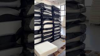 Processing of sofa cushions. Business cooperation in my HP🤝🏻#furniturefactory