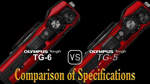 Olympus Tough TG-6 vs. Olympus Tough TG-5: A Comparison of Specifications