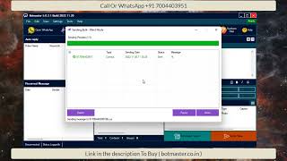 BotMaster WhatsApp Sender latest Working 2022 | Free Demo Download