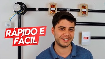 Maneira Rápida e Fácil de INSTALAR PARALELO TREE WAY com SENSOR DE PRESENÇA