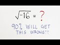 Understanding Square Roots of Negative Numbers