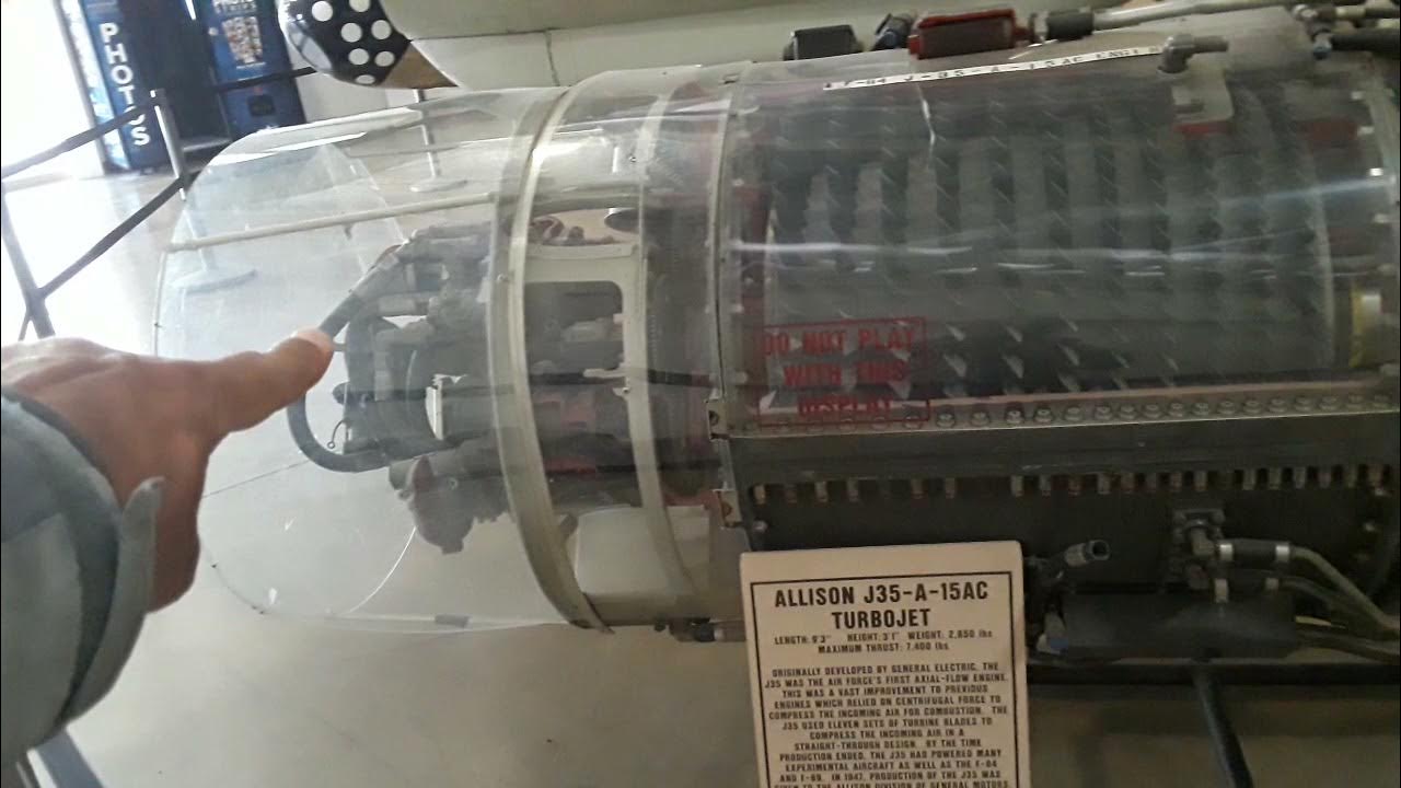 Allison J35A15AC Turbo Jet YouTube