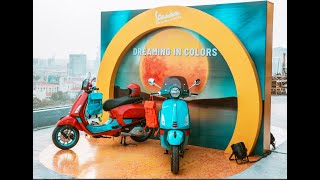 Peluncuran Vespa Kamboja Primavera Color Vibe Edisi Terbatas