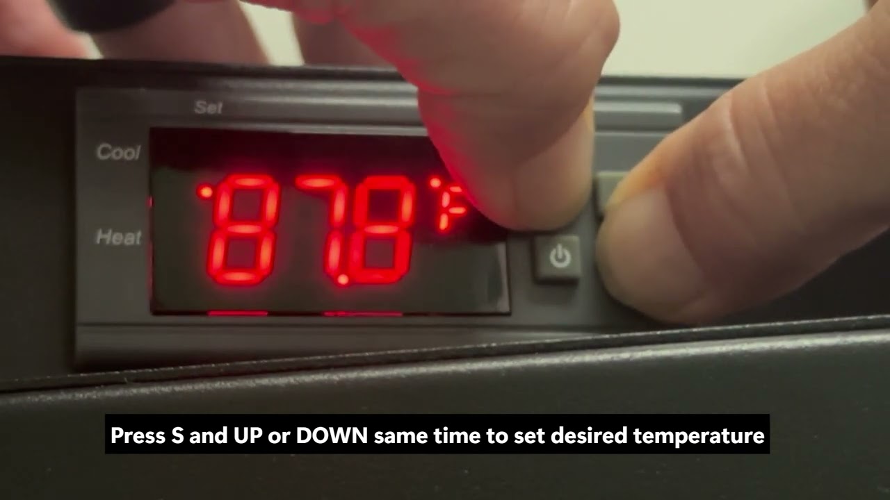 Rack Mount Fan - 4 Fans - How to adjust the Temperature - Tupavco TP1701