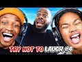 TRY NOT TO LAUGH #4 | DARRYL MAYES EDITION | Maha & Badger Reacts