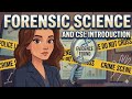An Introduction to Forensic Science and CSI | Forensic Educator |