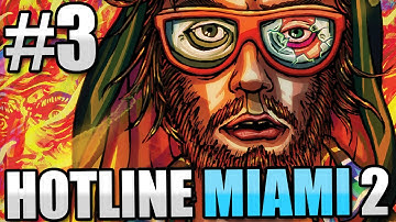 HOTLINE MIAMI 2 Gameplay Part 3 - MURDER TRIAL! - Let