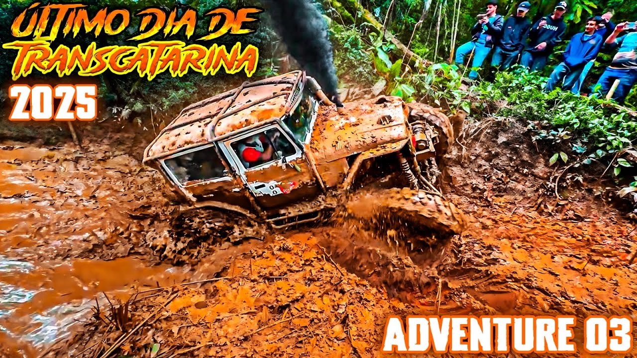 Transcatarina 2025 - Ultimo dia de Trilha em Jaragua do Sul