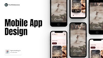 Mobile App UI Design in Figma | Eventica App Tutorial for Beginners