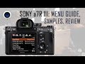 Sony a7r iii menu guide samples and review