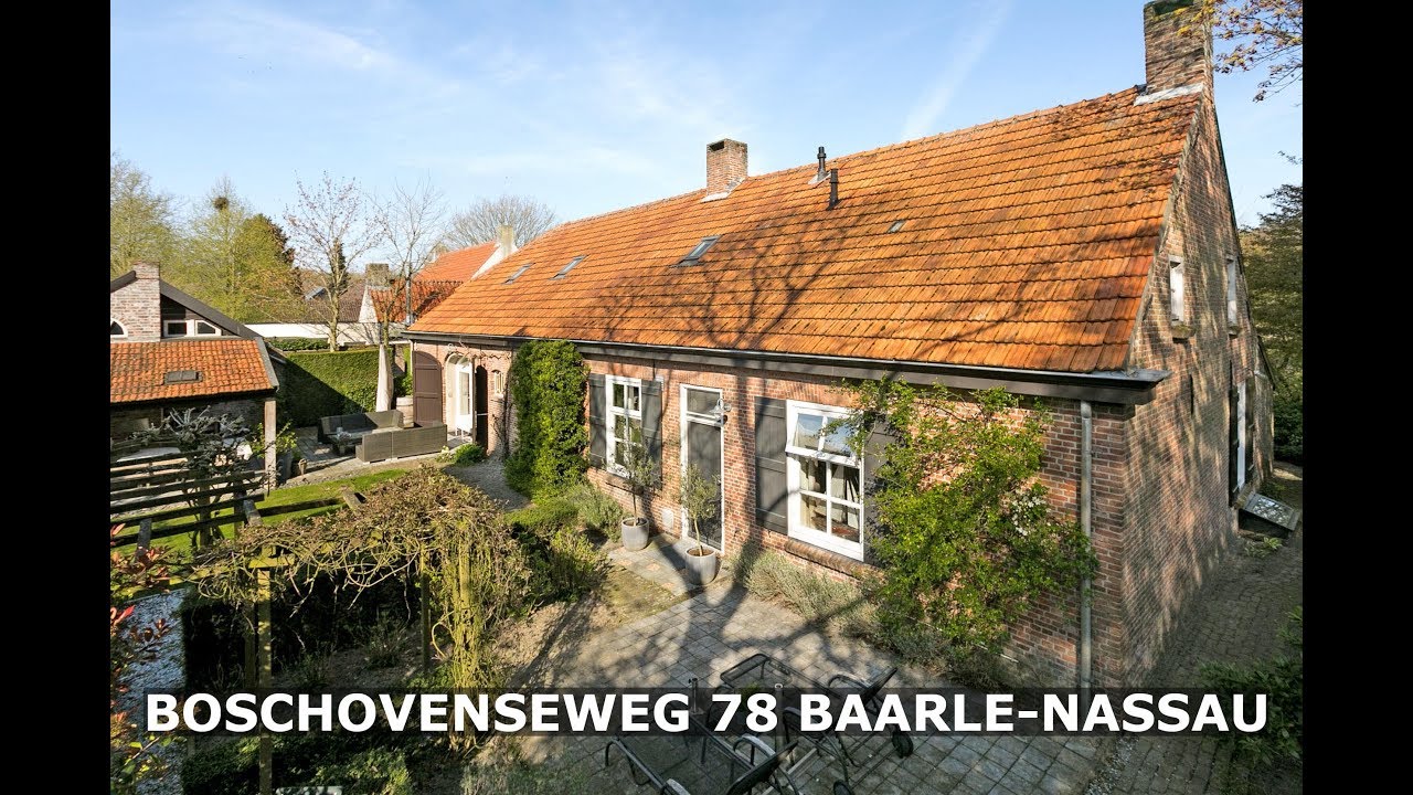 TE KOOP | Boschovenseweg 78 Baarle Nassau - YouTube