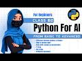 Python for AI Class 02 | Beginner to Advanced | Numbers vs Integers, Functions, F-String, Doc Str