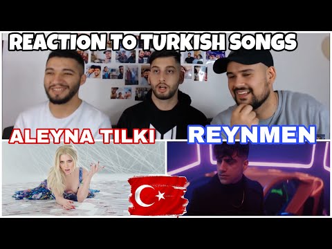 Reaction to TURKISH SONGS: Aleyna Tilki "YALAN" vs. Reynmen "LEILA"