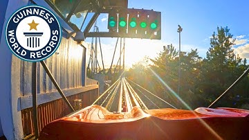 STEALTH Thorpe Park Sunset POV - WORLD