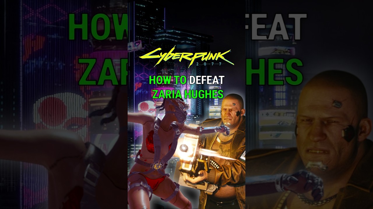 How to EASILY Defeat Zaria Hughes Boss in Cyberpunk 2077 | Quick Guide 