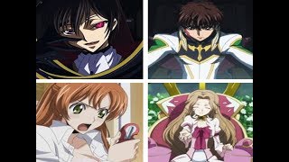 Celebrity 10 Problems of Code Geass Profile