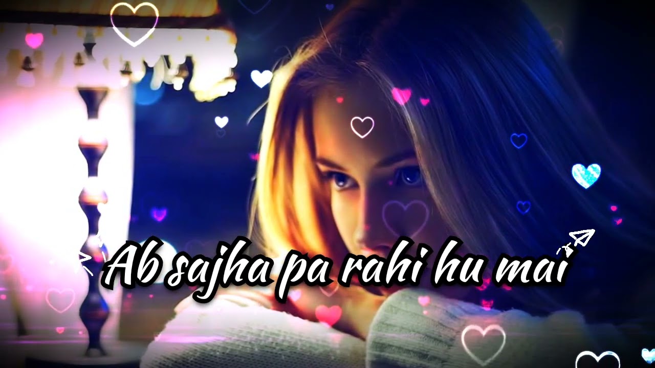 Tujhe kone ka gam leke song, Sad status, Love lyrics status | Jetenge