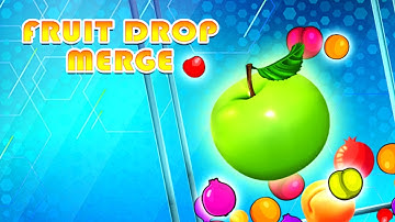 Fruit Drop Merge: Juicy Melon Game All Mobile Video Gameplay