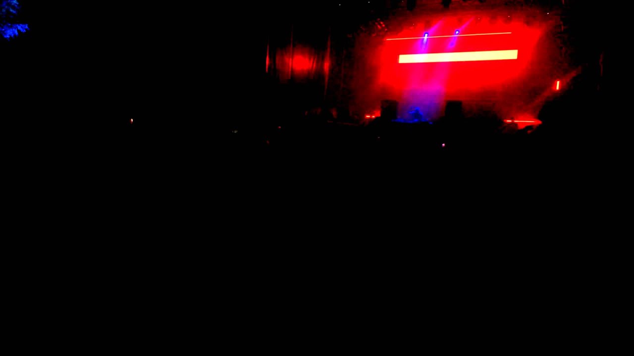 Richie Hawtin @ BmyLake 2015. stock video green screen