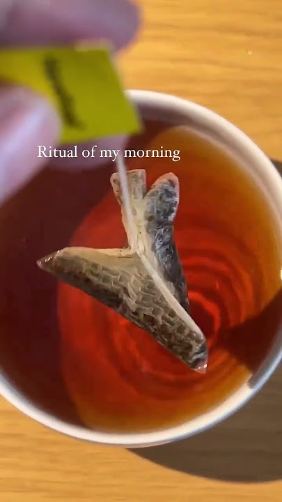 Ritual minum teh di pagi hari