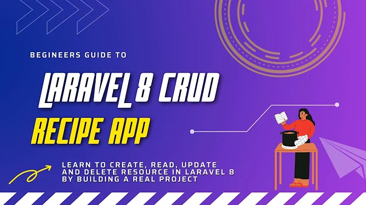 CRUD in Laravel Step by Step With Form Validation For Beginners | Recipe CRUD