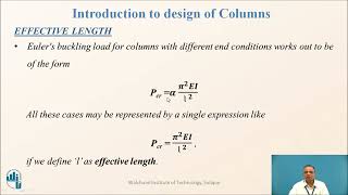 Introduction to design of Columns