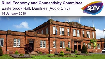 Rural Economy and Connectivity Committee (Audio Only) - 14 January 2019