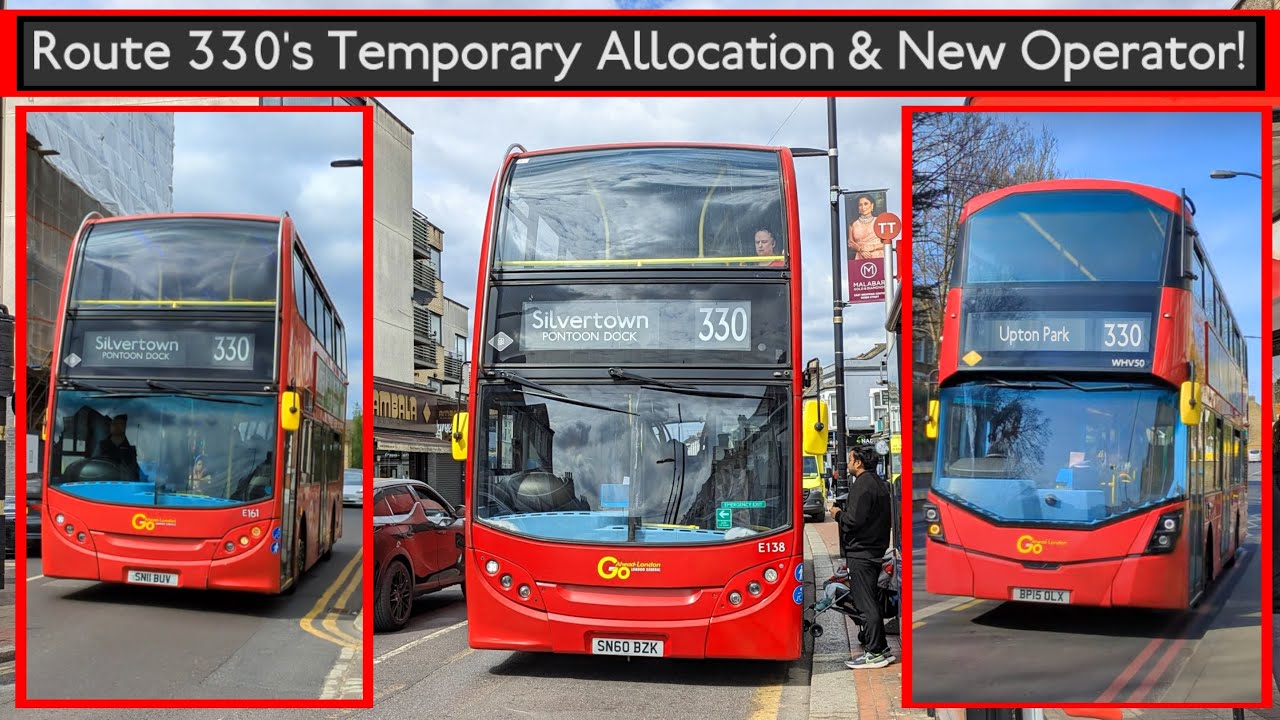FIRST WEEK + TEMPORARY DIESELS | Route 330 Go-Ahead Operation EXPLAINED ...